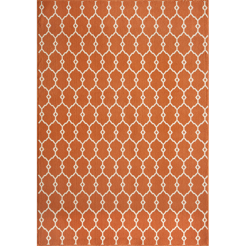 Beachcrest Home Halliday Orange Rug & Reviews Wayfair.ca